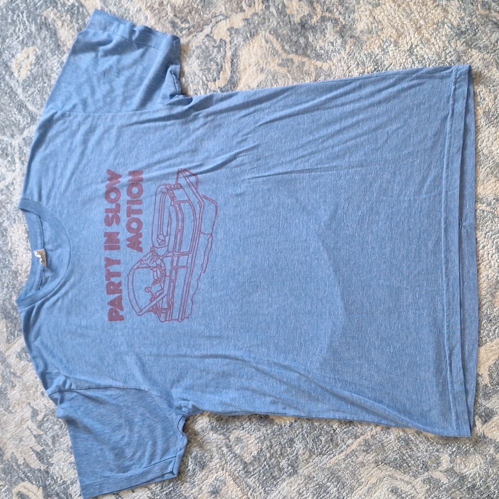 One Mitten State "Party in slow motion" tee, size XL